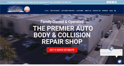 Desktop Screenshot of newlookcollision.com